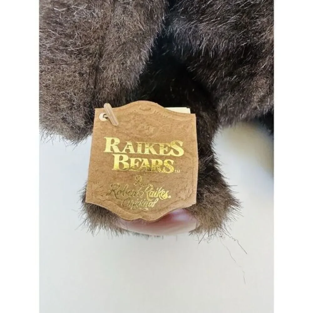 Vintage Robert Raikes 1985 Plush Teddy Bear 